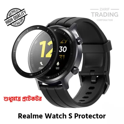 Realme Watch S Screen Protector PMMA Plastic Full Coverage HD Clear Ultra Thin Scratch Resistant Fingerprint Resistant